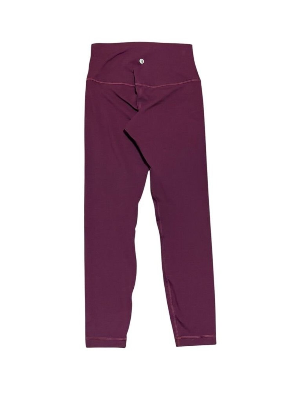 Lululemon Align High-Rise Pant II 6 Red Merlot 25" Black HR Legging No Pilling